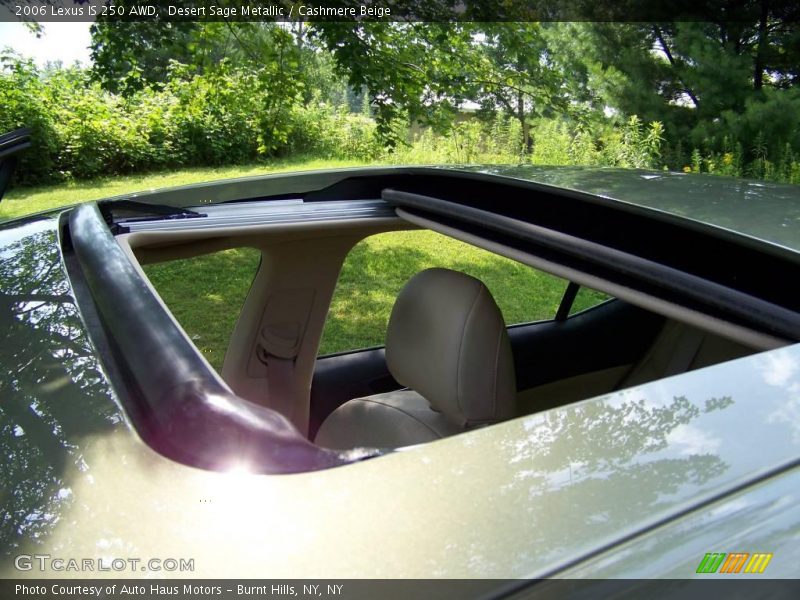 Desert Sage Metallic / Cashmere Beige 2006 Lexus IS 250 AWD