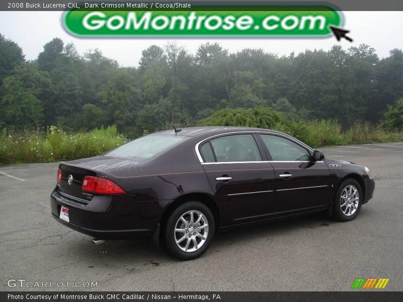 Dark Crimson Metallic / Cocoa/Shale 2008 Buick Lucerne CXL