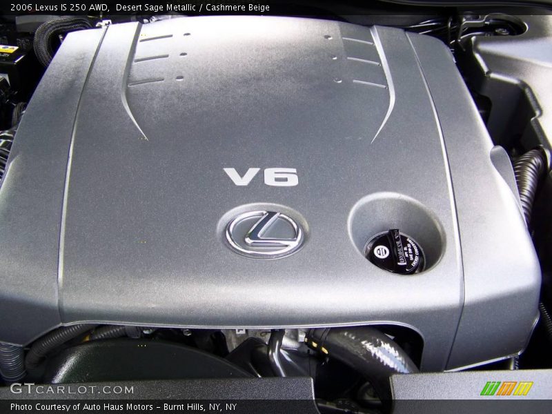 Desert Sage Metallic / Cashmere Beige 2006 Lexus IS 250 AWD