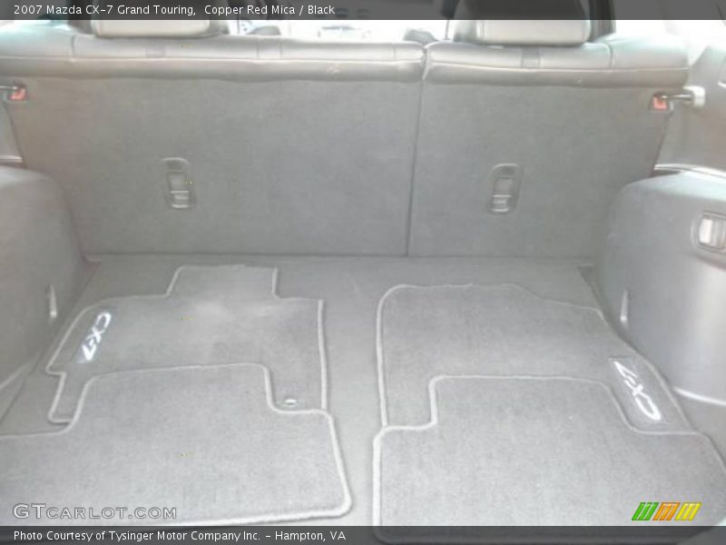 Copper Red Mica / Black 2007 Mazda CX-7 Grand Touring