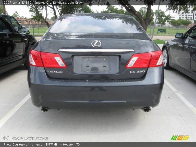 Smokey Granite Mica / Light Gray 2007 Lexus ES 350