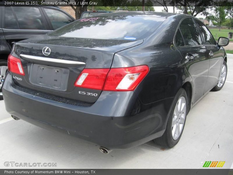 Smokey Granite Mica / Light Gray 2007 Lexus ES 350
