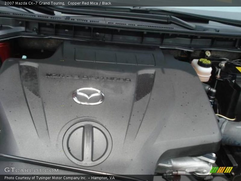 Copper Red Mica / Black 2007 Mazda CX-7 Grand Touring
