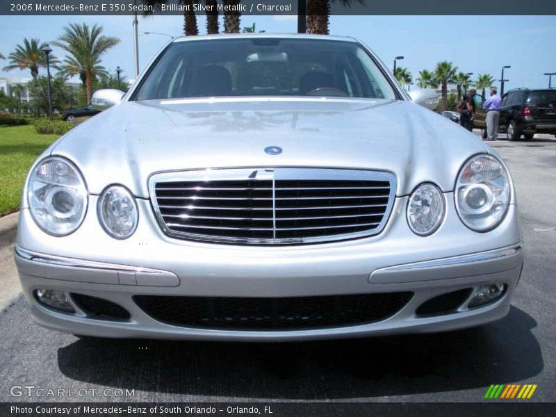 Brilliant Silver Metallic / Charcoal 2006 Mercedes-Benz E 350 Sedan