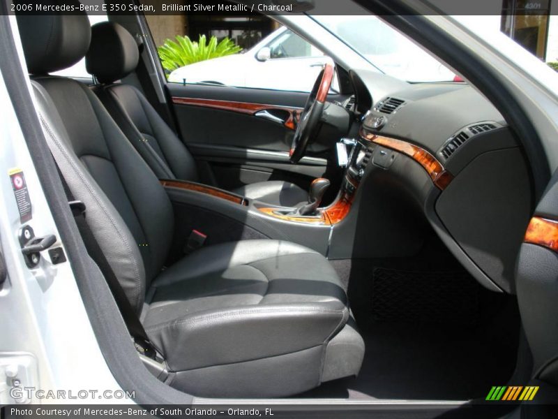 Brilliant Silver Metallic / Charcoal 2006 Mercedes-Benz E 350 Sedan
