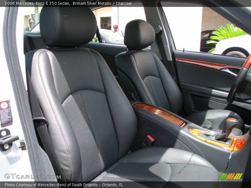 Brilliant Silver Metallic / Charcoal 2006 Mercedes-Benz E 350 Sedan