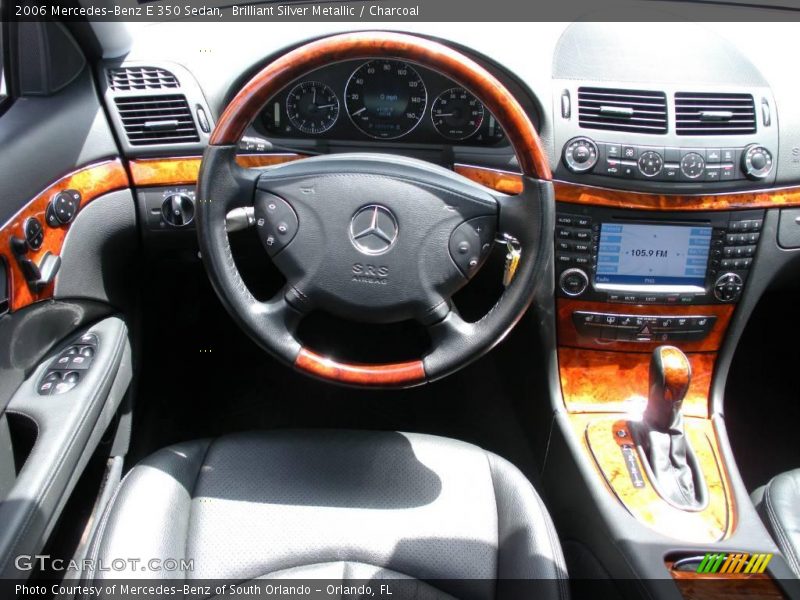 Brilliant Silver Metallic / Charcoal 2006 Mercedes-Benz E 350 Sedan