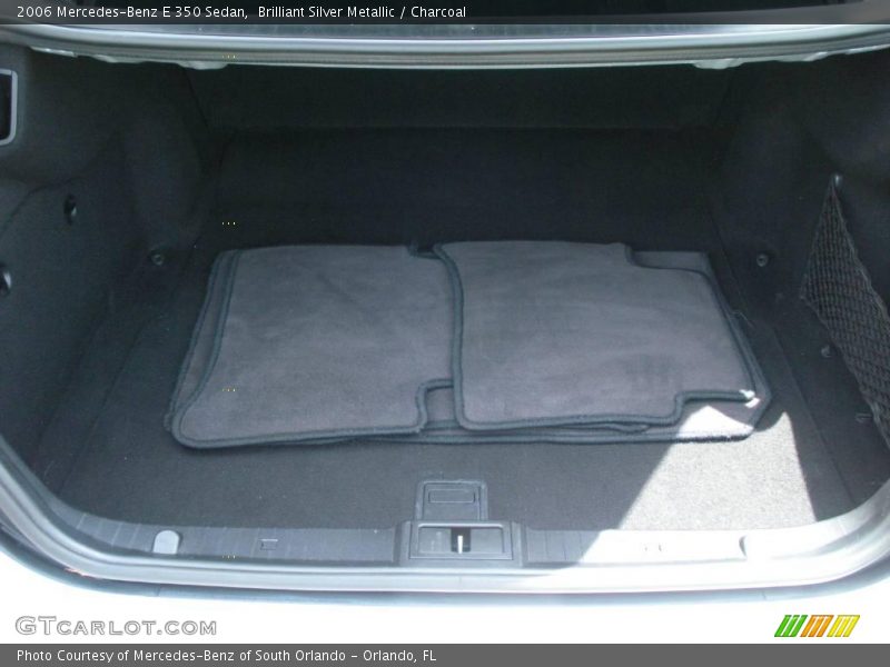 Brilliant Silver Metallic / Charcoal 2006 Mercedes-Benz E 350 Sedan