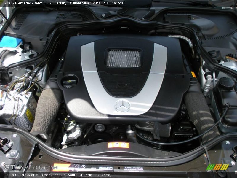 Brilliant Silver Metallic / Charcoal 2006 Mercedes-Benz E 350 Sedan
