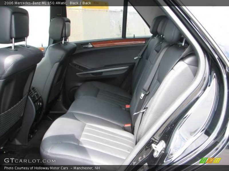 Black / Black 2006 Mercedes-Benz ML 350 4Matic