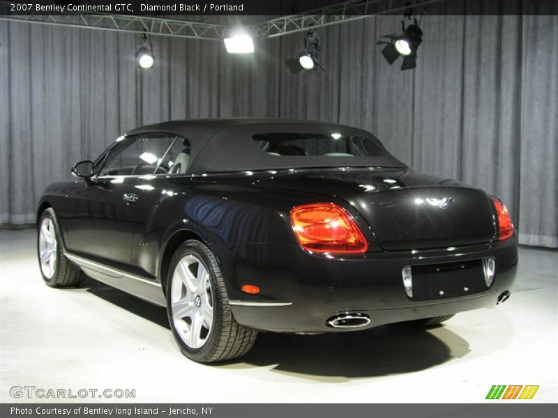 Diamond Black / Portland 2007 Bentley Continental GTC