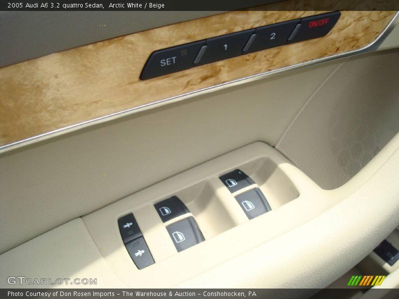 Arctic White / Beige 2005 Audi A6 3.2 quattro Sedan