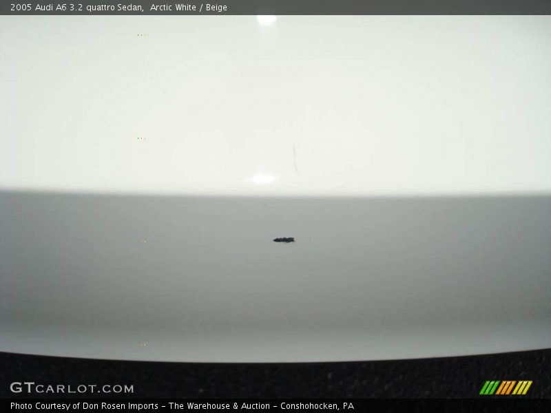 Arctic White / Beige 2005 Audi A6 3.2 quattro Sedan