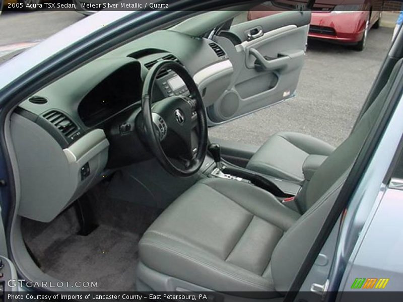 Meteor Silver Metallic / Quartz 2005 Acura TSX Sedan