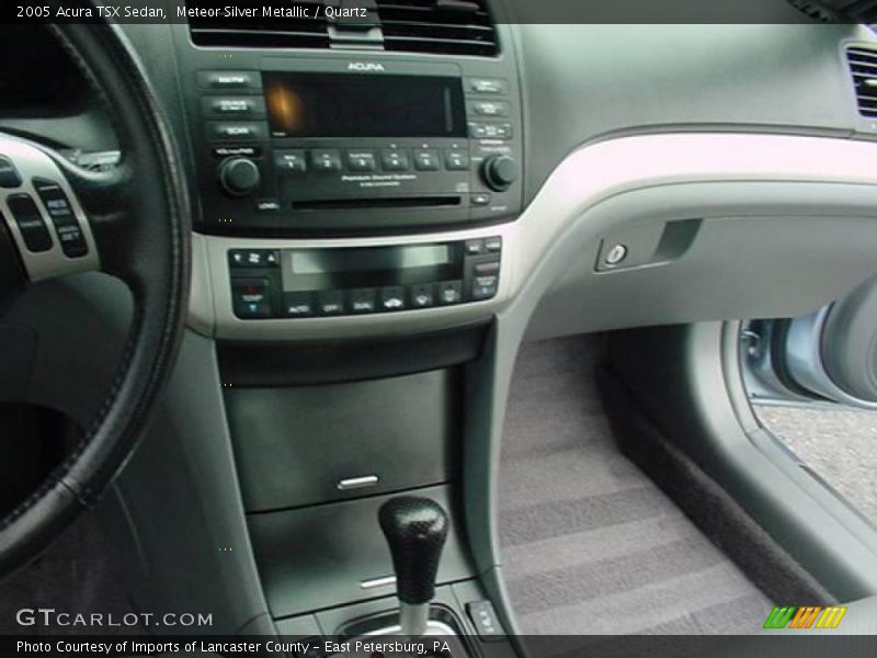 Meteor Silver Metallic / Quartz 2005 Acura TSX Sedan
