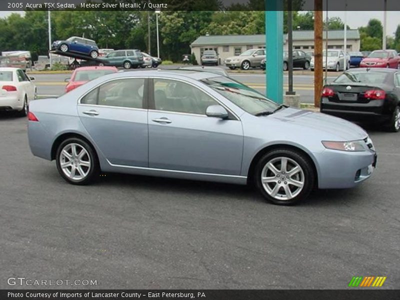 Meteor Silver Metallic / Quartz 2005 Acura TSX Sedan