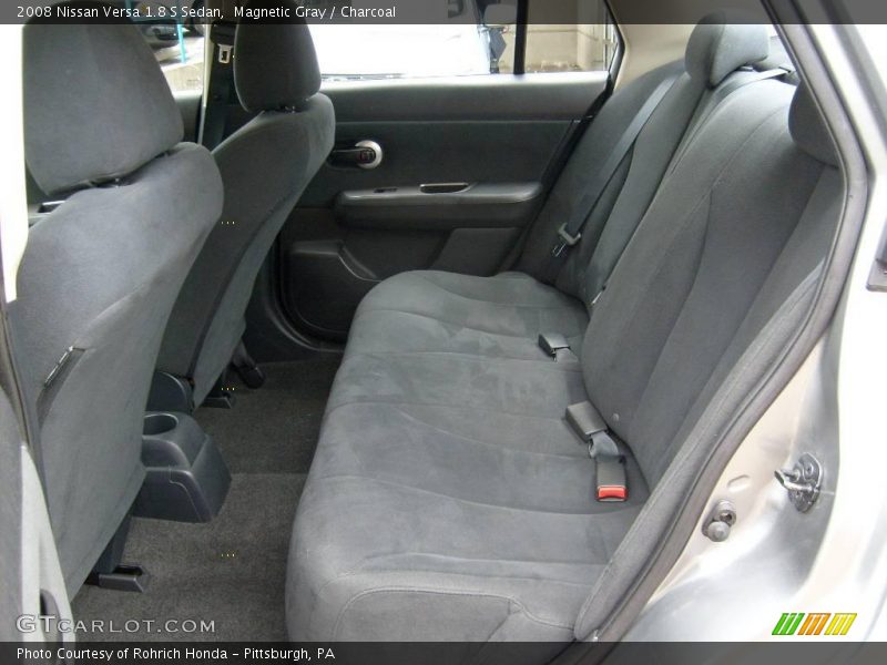 Magnetic Gray / Charcoal 2008 Nissan Versa 1.8 S Sedan