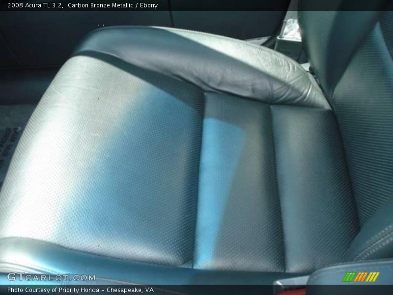 Carbon Bronze Metallic / Ebony 2008 Acura TL 3.2