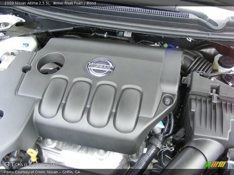 Winter Frost Pearl / Blond 2009 Nissan Altima 2.5 SL