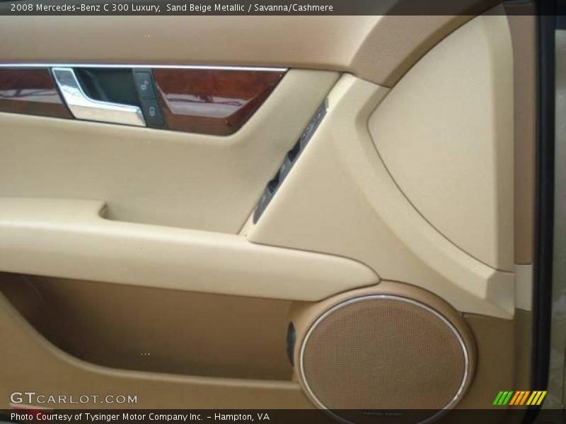 Sand Beige Metallic / Savanna/Cashmere 2008 Mercedes-Benz C 300 Luxury