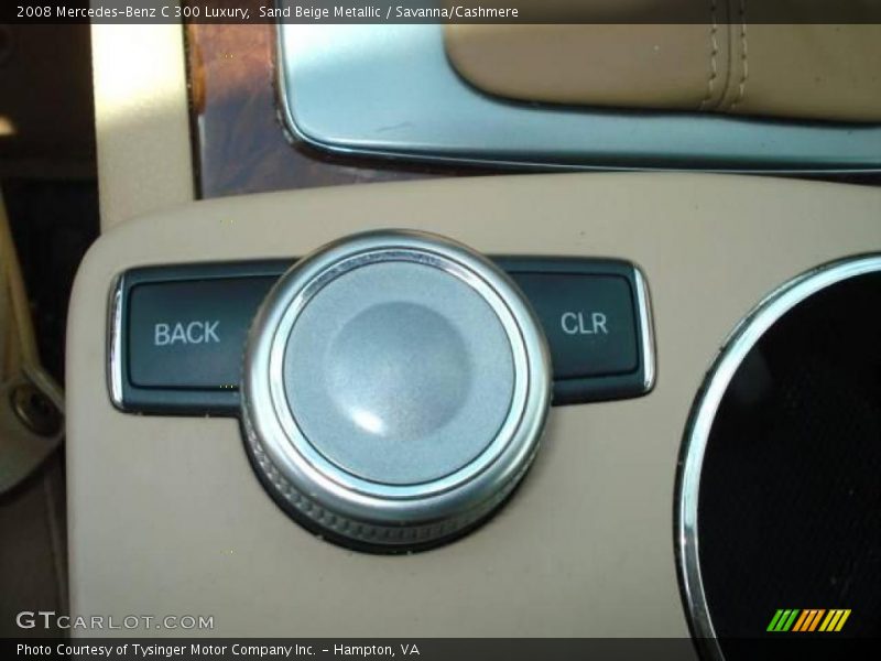 Sand Beige Metallic / Savanna/Cashmere 2008 Mercedes-Benz C 300 Luxury