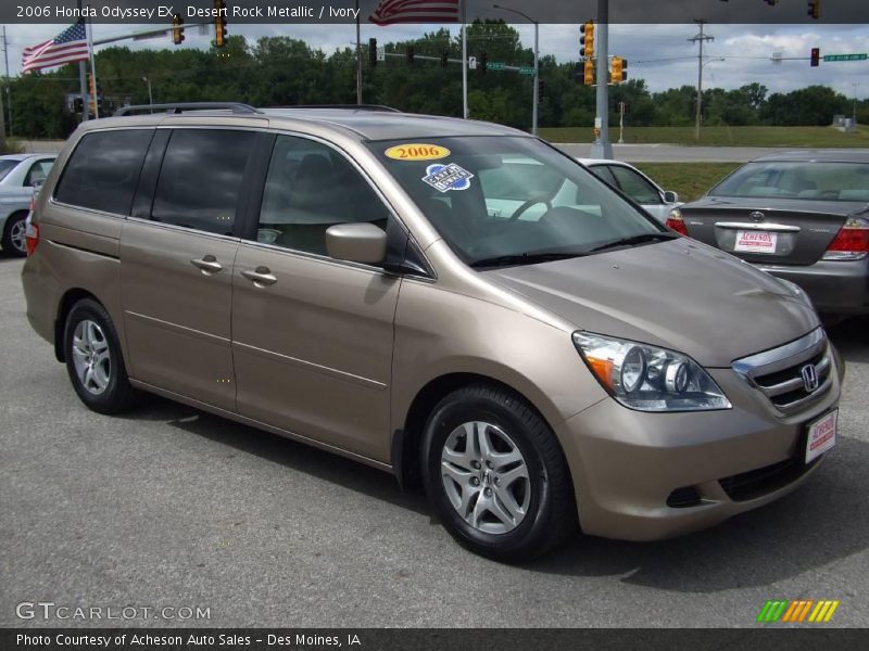Desert Rock Metallic / Ivory 2006 Honda Odyssey EX