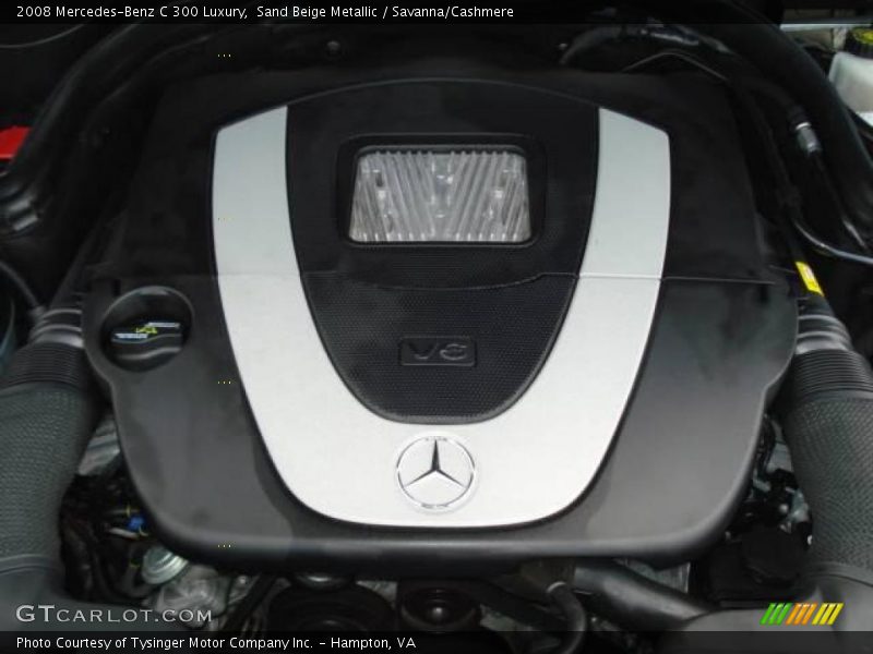 Sand Beige Metallic / Savanna/Cashmere 2008 Mercedes-Benz C 300 Luxury