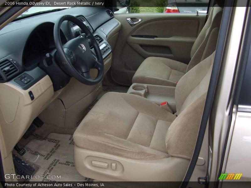 Desert Rock Metallic / Ivory 2006 Honda Odyssey EX
