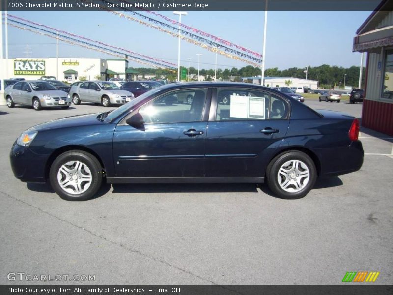Dark Blue Metallic / Cashmere Beige 2006 Chevrolet Malibu LS Sedan