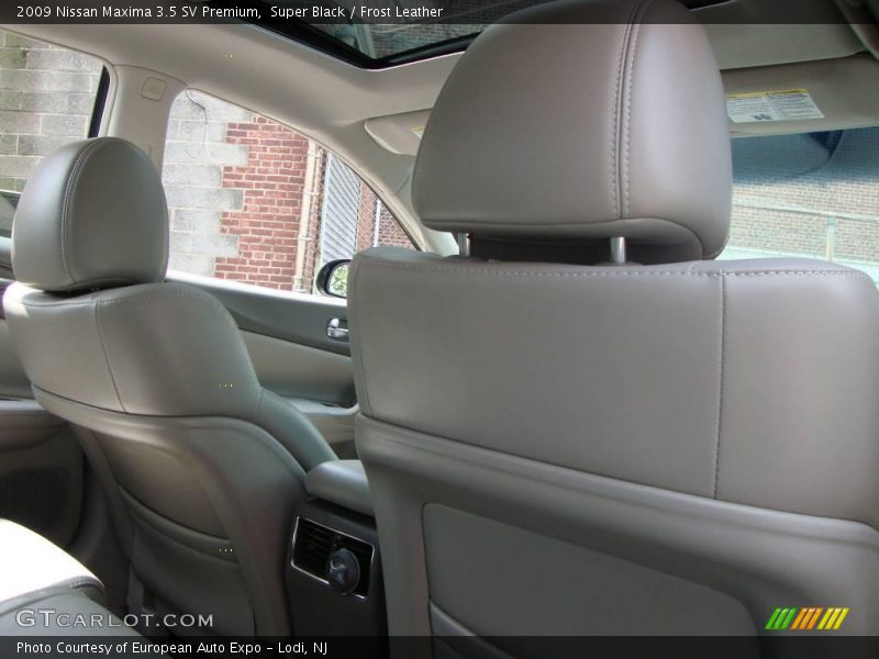 Super Black / Frost Leather 2009 Nissan Maxima 3.5 SV Premium