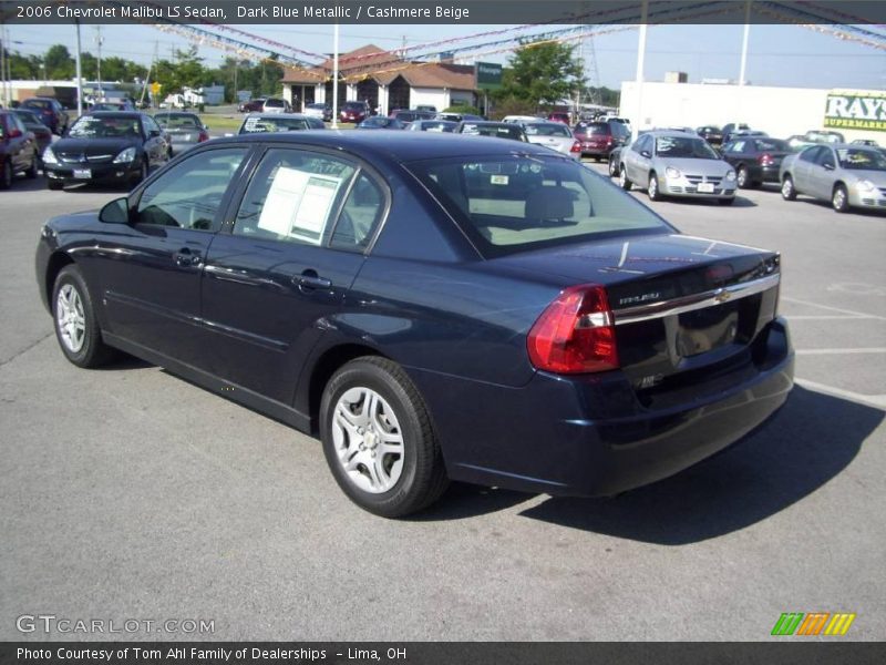Dark Blue Metallic / Cashmere Beige 2006 Chevrolet Malibu LS Sedan