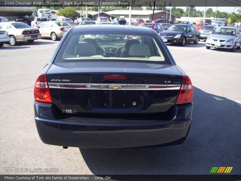 Dark Blue Metallic / Cashmere Beige 2006 Chevrolet Malibu LS Sedan