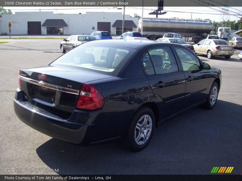 Dark Blue Metallic / Cashmere Beige 2006 Chevrolet Malibu LS Sedan