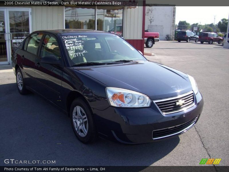 Dark Blue Metallic / Cashmere Beige 2006 Chevrolet Malibu LS Sedan