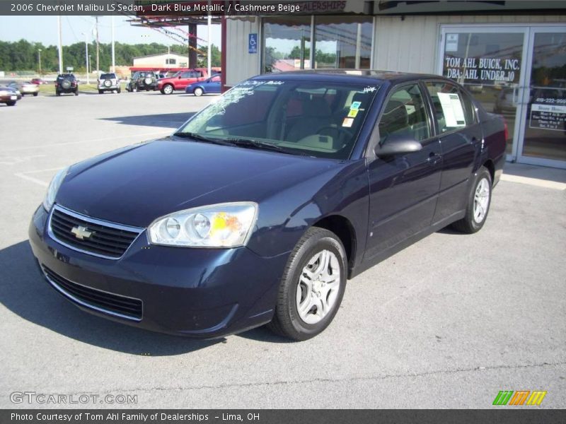 Dark Blue Metallic / Cashmere Beige 2006 Chevrolet Malibu LS Sedan