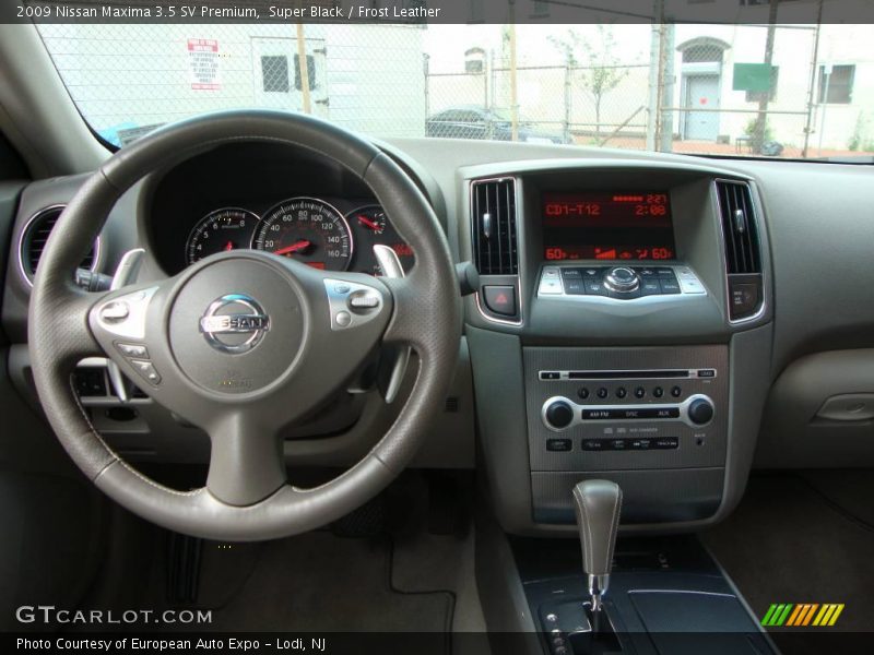 Super Black / Frost Leather 2009 Nissan Maxima 3.5 SV Premium