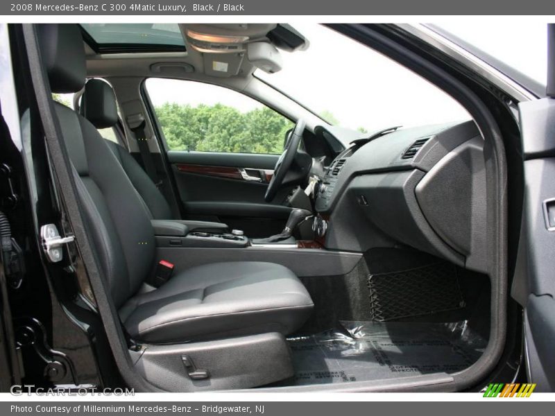 Black / Black 2008 Mercedes-Benz C 300 4Matic Luxury