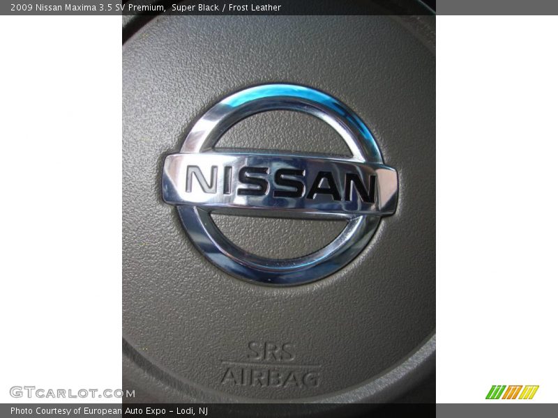 Super Black / Frost Leather 2009 Nissan Maxima 3.5 SV Premium