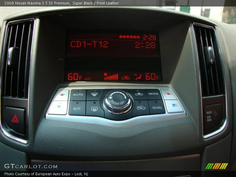 Super Black / Frost Leather 2009 Nissan Maxima 3.5 SV Premium