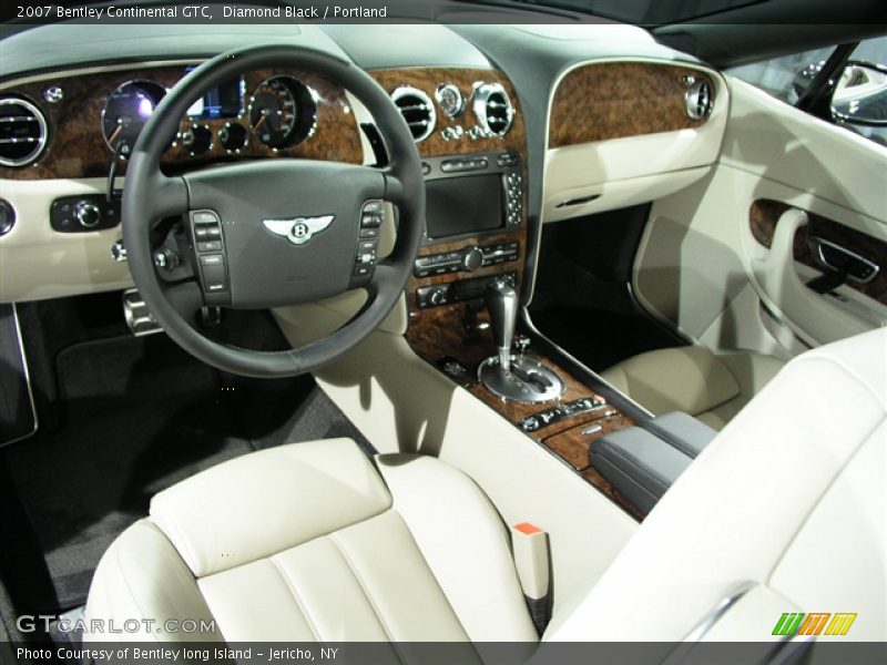 Diamond Black / Portland 2007 Bentley Continental GTC