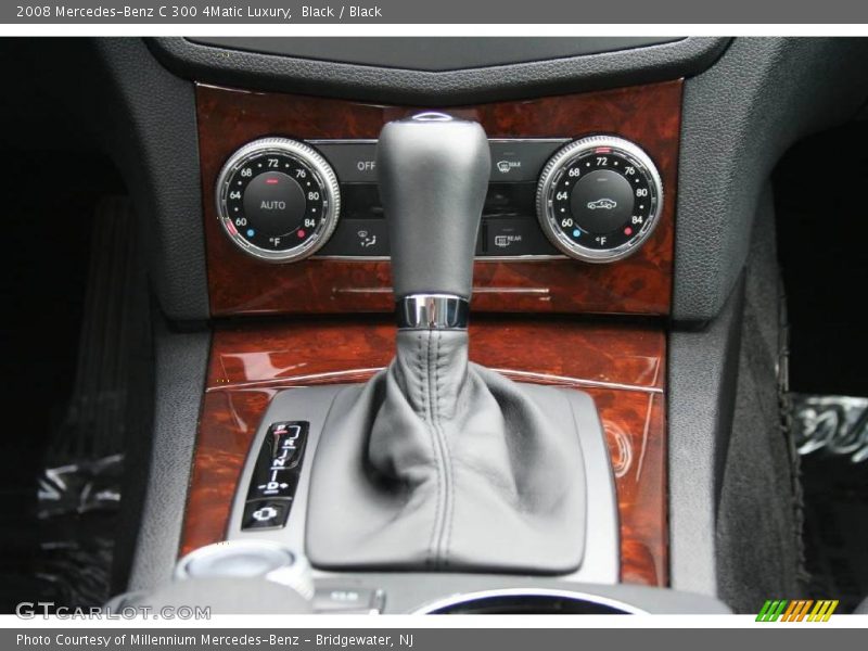 Black / Black 2008 Mercedes-Benz C 300 4Matic Luxury