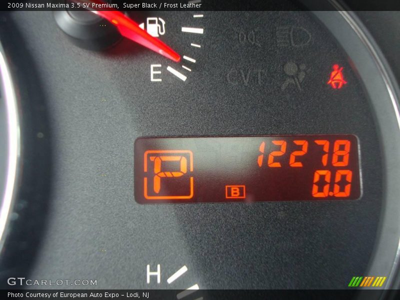 Super Black / Frost Leather 2009 Nissan Maxima 3.5 SV Premium