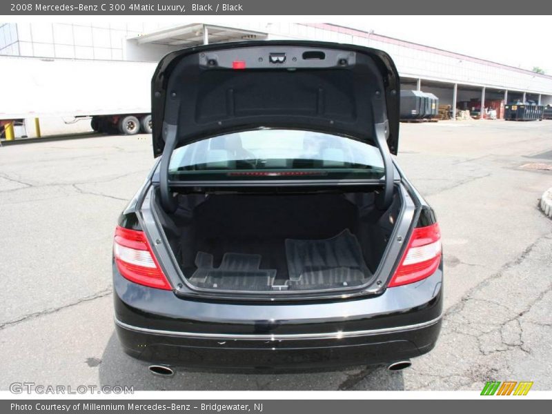 Black / Black 2008 Mercedes-Benz C 300 4Matic Luxury