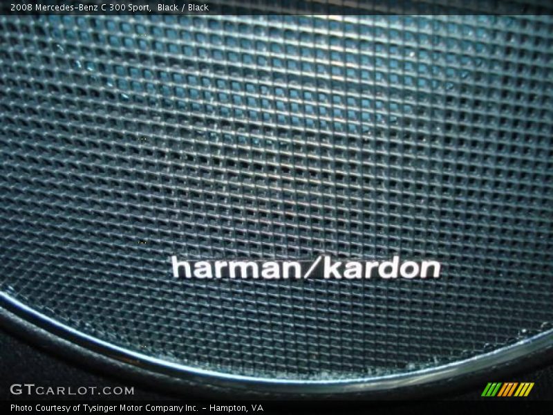Black / Black 2008 Mercedes-Benz C 300 Sport