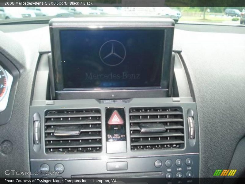 Black / Black 2008 Mercedes-Benz C 300 Sport