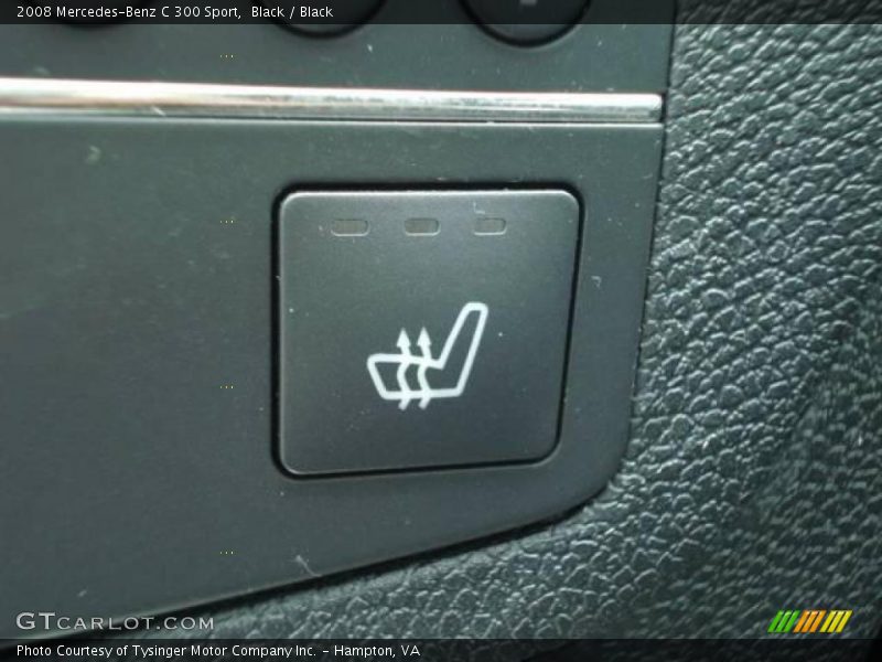 Black / Black 2008 Mercedes-Benz C 300 Sport