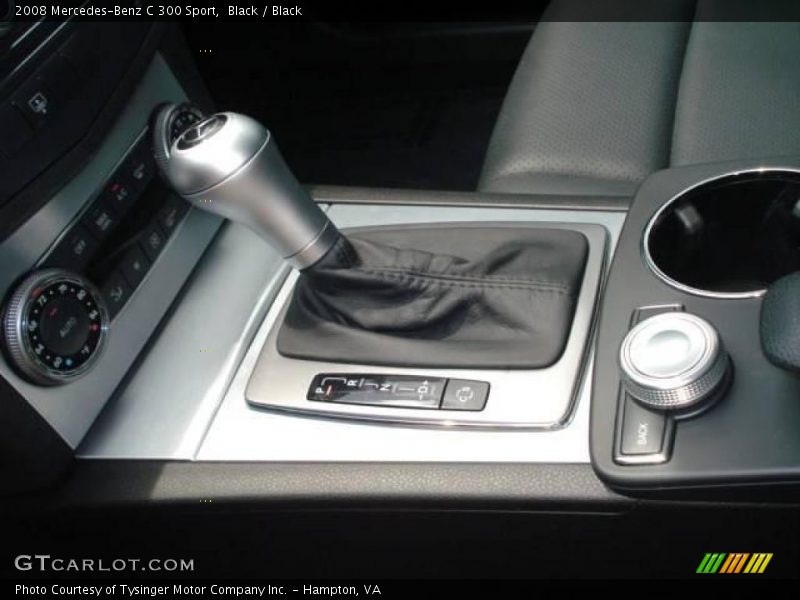 Black / Black 2008 Mercedes-Benz C 300 Sport
