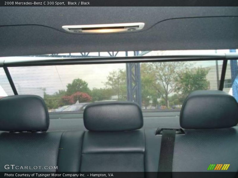 Black / Black 2008 Mercedes-Benz C 300 Sport