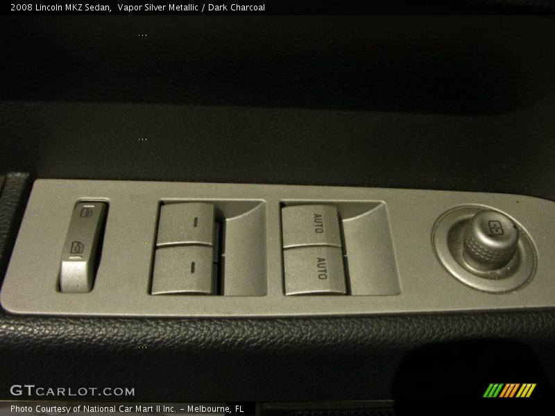 Vapor Silver Metallic / Dark Charcoal 2008 Lincoln MKZ Sedan