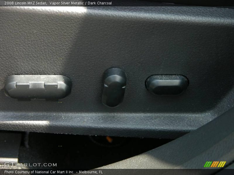 Vapor Silver Metallic / Dark Charcoal 2008 Lincoln MKZ Sedan